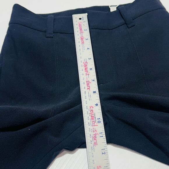 Vince Cigarette Pants Women's 2 Coastal Blue Stretch High-Rise Cropped NWT $325 - Picture 12 of 14